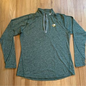 NWT Nike Oregon Ducks Dri-Fit Quarter Zip